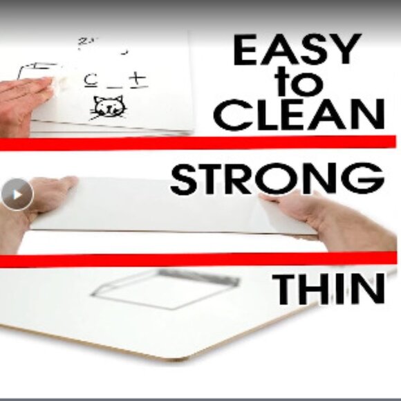 COPY - NWT~ 12 Double-Sided 9x12-Inch Dry Erase Boards for Classroom, Teachers … - Picture 4 of 5